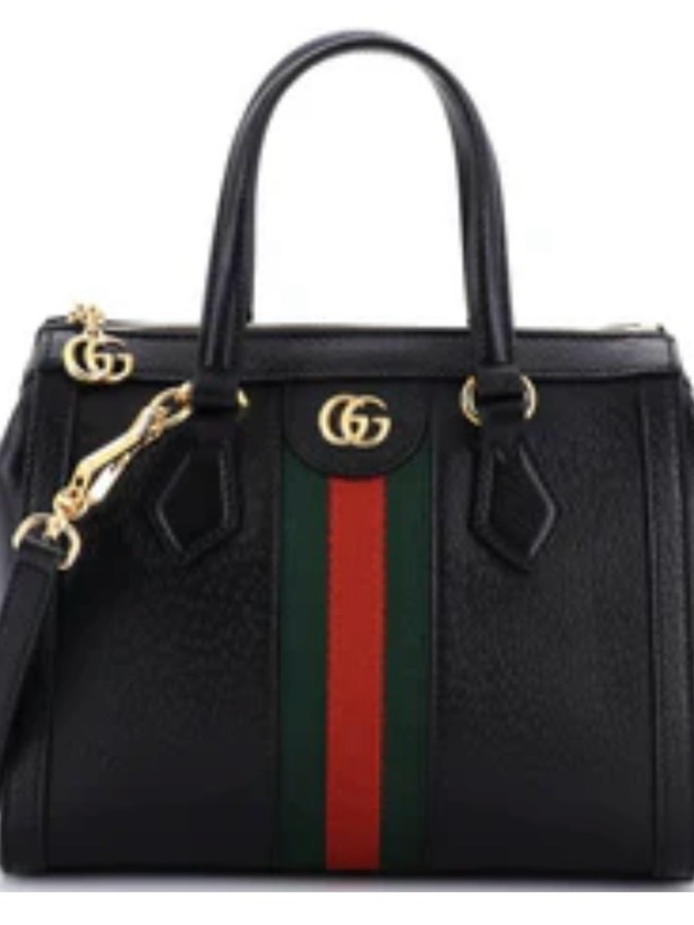 Gucci Ophidia Top Handle Leather  Bag